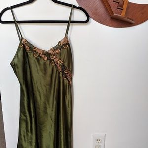 Silk nightgown